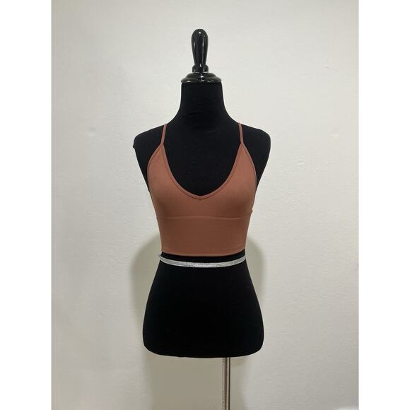 NWOT Free People Intimately Ali Low-Back Seamless Bra - Picture 3 of 6